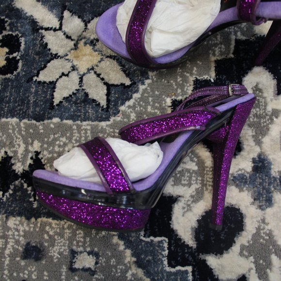 sparkly stripper heels - Picture 3 of 3